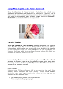 Harga Obat Keputihan De Nature Termurah