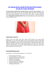 Ini Alamat Resmi Apotik Herbal Jual Obat Kanker Serviks De Nature Di Depok