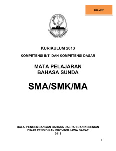4. KIKD Basa Sunda SMA-SMK-MA 2013
