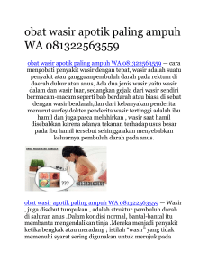 obat wasir apotik paling ampuh WA 081322563559
