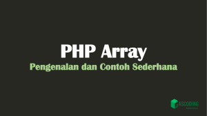 php array
