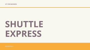 presentasi shuttle express