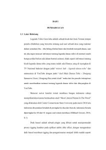 Perancangan Animasi 2D Tolire Gam Jaha Menggunakan Plugin Duik Bassel