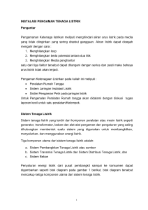 4591 INSTALASI PENGAMAN TENAGA LISTRIK