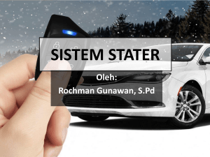 Sistem Stater: Cara Kerja dan Jenis Starter Mobil
