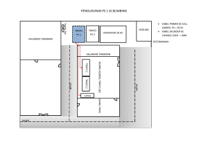Electrical Substation Diagram: PS 1 GI Blimbing Layout