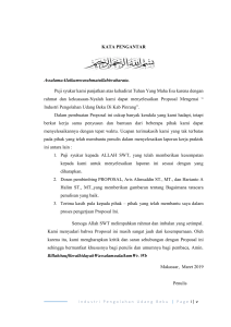 INDUSTRI UDANG DI KABUPATEN PINRANG