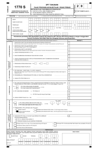 Formulir SPT 1770 S 2014