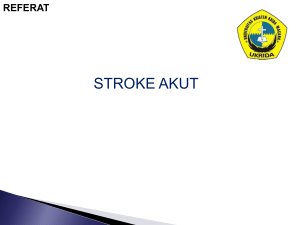 referat  stroke akut