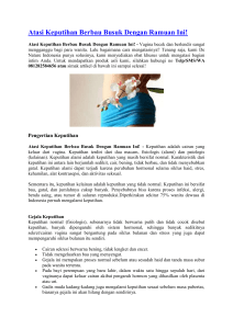 Atasi Keputihan Berbau Busuk Dengan Ramuan Ini