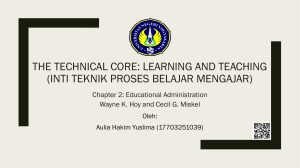 The technical core