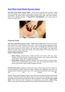 Jual Obat Gatal Eksim Karena Jamur