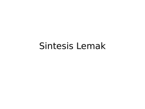 301309536-Sintesis-Lemak