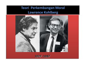 Materi 11- Teori  Perkembangan Moral Kohlberg