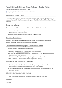 jpn.gov.my-Pendaftaran Kelahiran Biasa Sabah  Portal Rasmi Jabatan Pendaftaran Negara