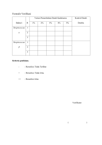 Formulir Verifikasi