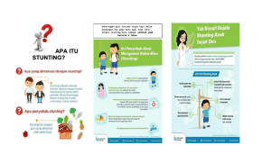 Apa Itu Stunting? Brosur Pendidikan Kesihatan Awam