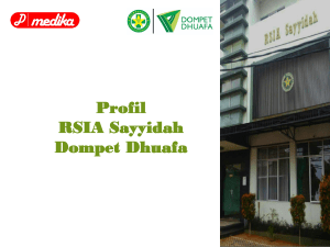 Profil RSIA Sayyidah Dompet Dhuafa