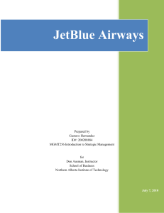 Case.Gustavo Hernandez -  JetBlue Airways