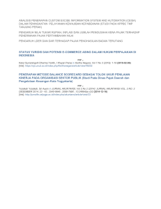 ANALISIS PENERAPAN CUSTOM EXCISE INFORMATION SYSTEM AND AUTOMATION