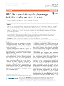Parissis 2016 IABP- history-evolution-pathophysiologyindications what we need to know