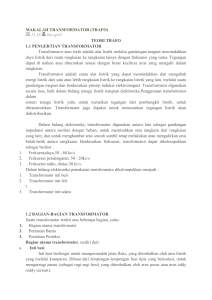 MAKALAH TRANSFORMATOR.docx