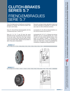 Goizper Pneumatic Clutch-Brake Series 5.7