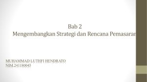 PPT Manajemen Pemasaran BAB 2