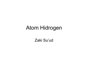 Atom Hidrogen
