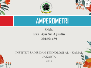 Anfiskim - AMPEROMETRI - Eka Ayu Sri Agustin (201651459)