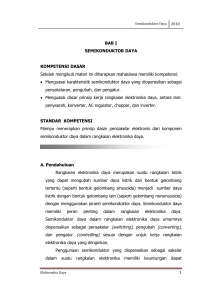 Materi Elektronika Daya (Komponen Elektronika Daya 2)