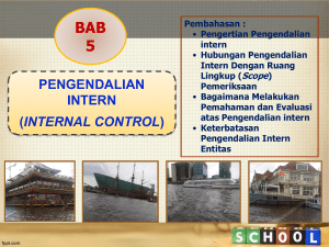 BAB 5 ed4 sistim pengendalian internal