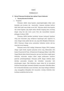Sistem kesehatan dan rujukan negara Indonesia dan Thailand