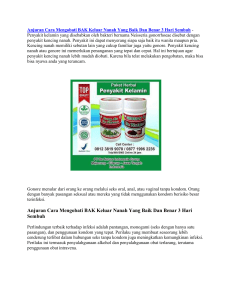 Anjuran Cara Mengobati BAK Keluar Nanah Yang Baik Dan Benar 3 Hari Sembuh