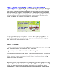 Nomor WA Customer Service Obat Kutil Kelamin De Nature Asli Di Bangkalan Kabupaten Bangkalan