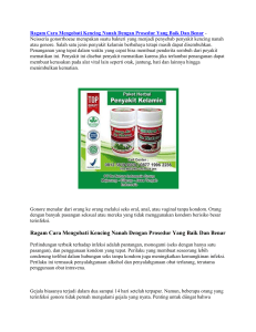 Ragam Cara Mengobati Kencing Nanah Dengan Prosedur Yang Baik Dan Benar