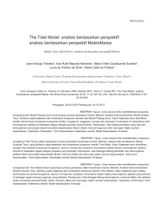 1.Salinan terjemahan The Tidal Model analysis based on Meleiss perspec