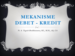 Bab 3 - Mekanisme Debet Kredit