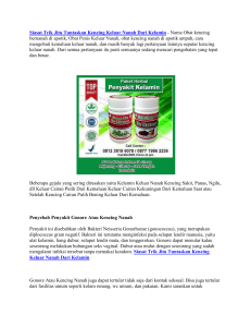 Siasat Trik Jitu Tuntaskan Kencing Keluar Nanah Dari Kelamin