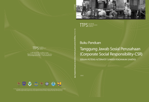 2.Buku Panduan Tanggung Jawab Sosial Perusahaan (CSR) (2010)