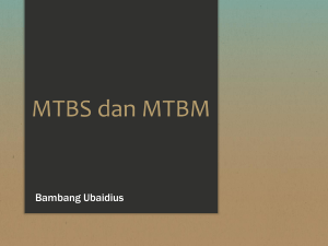MTBS dan MTBM