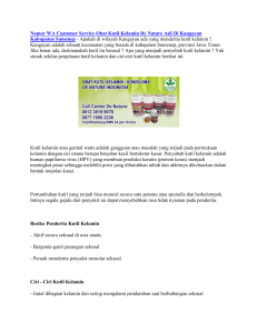 Nomor WA Customer Service Obat Kutil Kelamin De Nature Asli Di Kangayan Kabupaten Sumenep