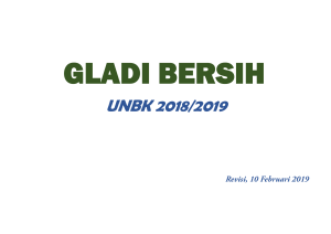 GLADIBERSIH UNBK Rev 190210