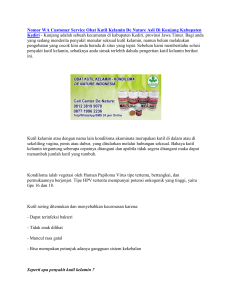 Nomor WA Customer Service Obat Kutil Kelamin De Nature Asli Di Kunjang Kabupaten Kediri