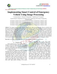 Implementing Smart Control of Emergency