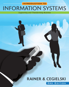 Sistem Informasi Manajemen - Rainer
