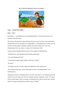 KUYA JEUNG MONYET NGALA NANGKA