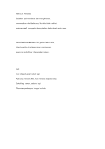 KEPADA KAWAN Puisi: Seruan Pemberontakan