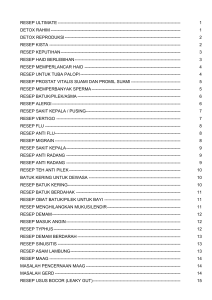 Resep Ust. Zaidul Akbar