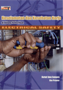 Buku Keselamatan dan Kesehatan Kerja di Bidang Kelistrikan Electrical Safety ADIMEKA